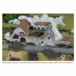 WARLORD GAMES Black Powder: Epic Battles: Waterloo - La Haye Sainte Scenery Pack