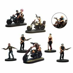 WARLORD GAMES Project Z: Motorbike Gang Miniatures [Pre-order]