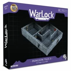 WIZKIDS WarLock Tiles: Dungeon II: Stone Walls Miniature Games