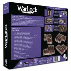 WIZKIDS WarLock Tiles: Town II: Plaster Walls