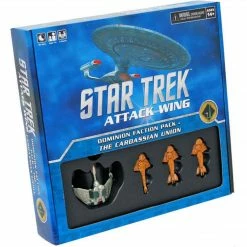 WIZKIDS Miniature Games Star Trek Attack Wing: Dominion Faction Pack - The Cardassian Union Miniatures