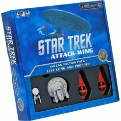 WIZKIDS Miniature Games Star Trek Attack Wing: Vulcan Faction Pack - Live Long And Prosper