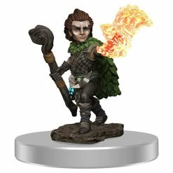 WIZKIDS Miniature Games Pathfinder Battles: Premium Painted Figure: Male Gnome Druid