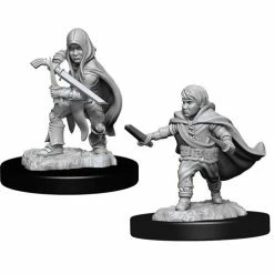 WIZKIDS Dungeons And Dragons D&D: Nolzur's Marvelous Minis: Halfling Rogue Male W13 Miniatures