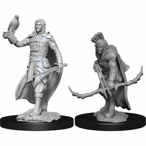 WIZKIDS Dungeons And Dragons: Nolzur's Marvelous Minis: Elf Ranger Male W13 Miniature 3 WIZKIDS Dungeons And Dragons: Nolzur's Marvelous Minis: Elf Ranger Male W13 Miniature