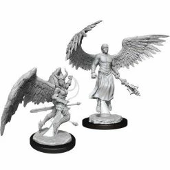 WIZKIDS Dungeons And Dragons D&D: Nolzur's Marvelous Minis: Deva & Erinyes W13 Miniatures