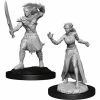 WIZKIDS Magic The Gathering: Vampire Lacerator & Vampire Hexmage W13 Unpainted Miniatures Miniature Games