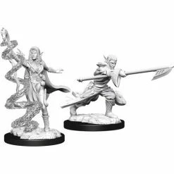 WIZKIDS Magic The Gathering: Joraga Warcaller & Joraga Treespeaker W13 Unpainted Miniatures