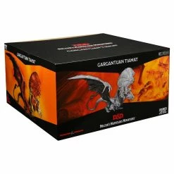 WIZKIDS Dungeons And Dragons: Gargantuan Tiamat Nolzur's Marvelous Unpainted Miniatures Miniature Games