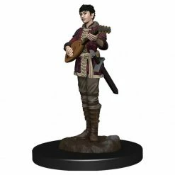 DUNGEONS & DRAGONS D&D: IR: Prem: Half-Elf Bard Female Miniatures Miniature Games