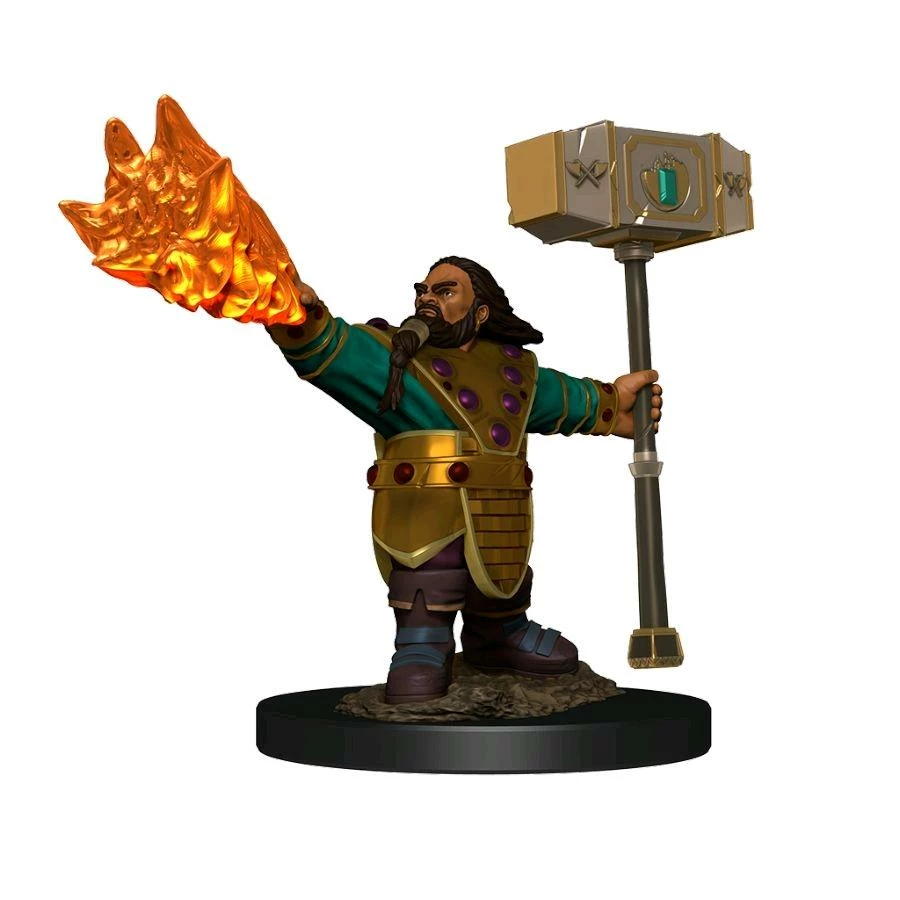 WIZKIDS Miniature Games Dungeons And Dragons D&D: Icons Of The Realms IR: Dwarf Cleric Male Premium Miniatures 3 WIZKIDS Miniature Games Dungeons And Dragons D&D: Icons Of The Realms IR: Dwarf Cleric Male Premium Miniatures