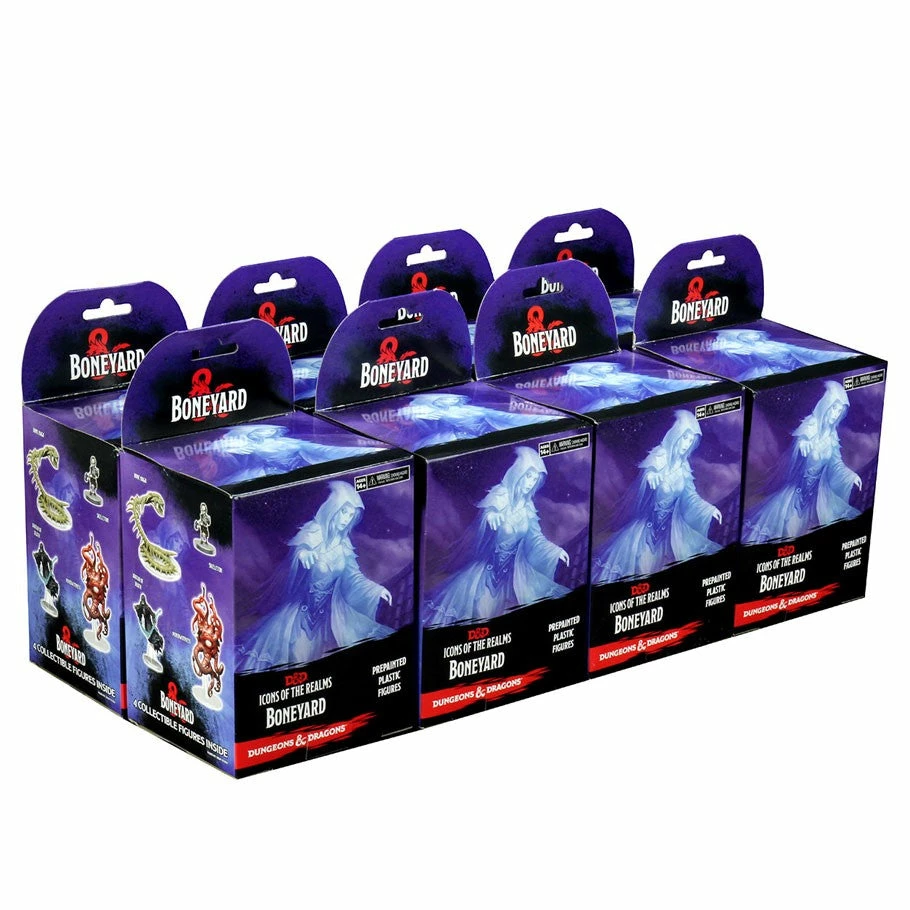 WIZKIDS Dungeons And Dragons D&D: Icons Of The Realms: Boneyard: Booster Case (32CT) Miniatures Set Vol.18 3 WIZKIDS Dungeons And Dragons D&D: Icons Of The Realms: Boneyard: Booster Case (32CT) Miniatures Set Vol.18