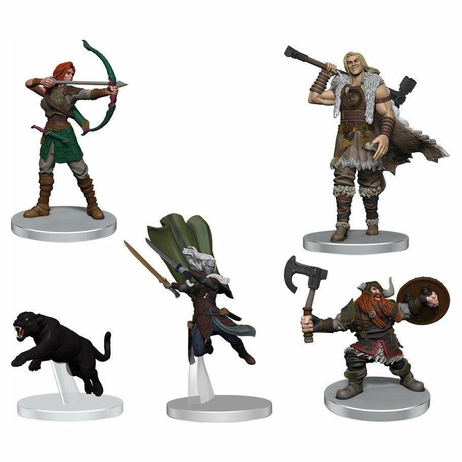 WIZKIDS Magic The Gathering: Adventures In The Forgotten Realms - Companions Of The Hall Starter Miniatures Miniature Games 3 WIZKIDS Magic The Gathering: Adventures In The Forgotten Realms - Companions Of The Hall Starter Miniatures Miniature Games