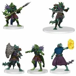 WIZKIDS Miniature Games Dungeons & Dragons D&D: Icons Of The Realms: Sahuagin Warband Miniatures [In Stock]
