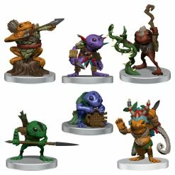 WIZKIDS Miniature Games Dungeons & Dragons D&D: Icons Of The Realms - Grung Warband Miniatures