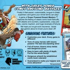 Dark Unicorn Games Non-Collectible Card Games Super Powered Smash Masters Core Set Customizable Card Game